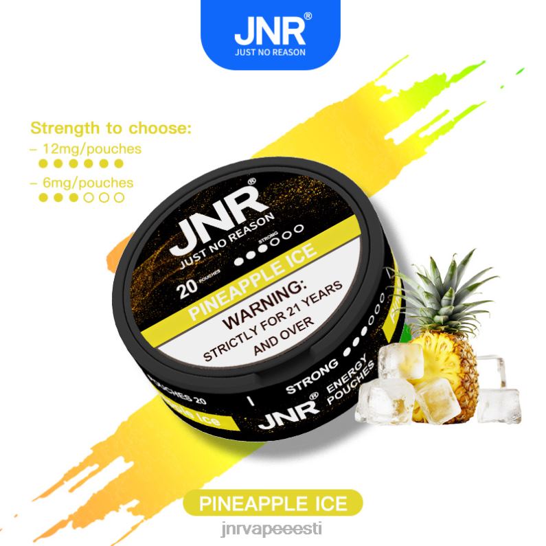 JNR Vape Pods - jnr energiakotid ananassi jää HLN2X99