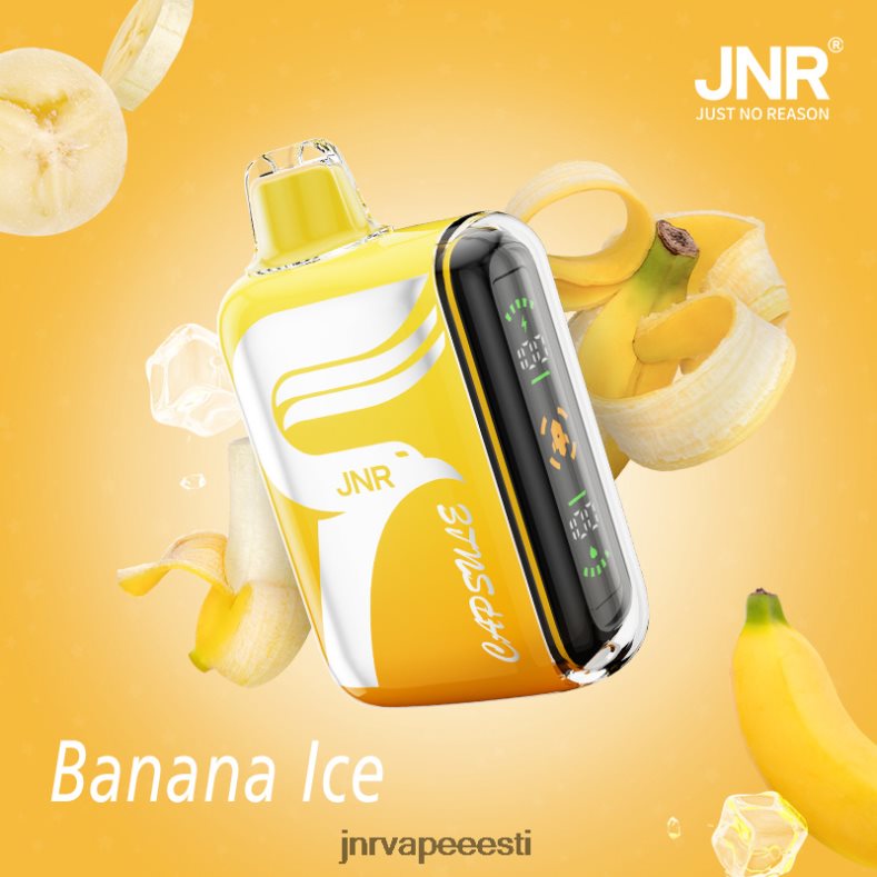 JNR Vapes Website - JNR kapsel banaan-jää AD0R456