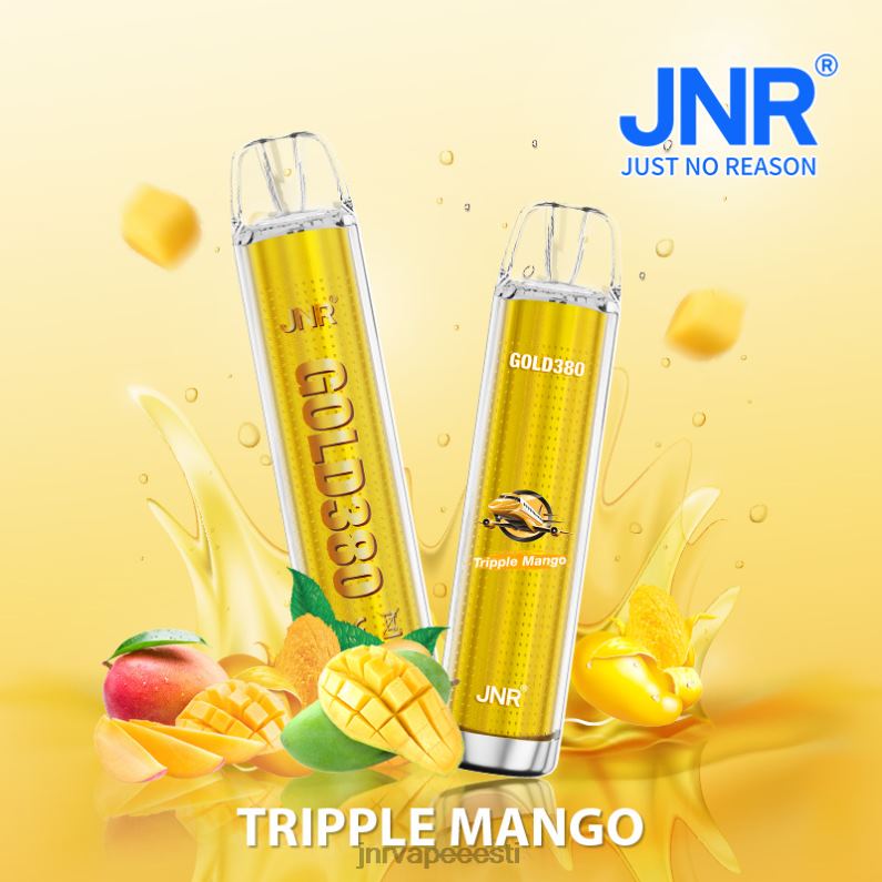 JNR Vape Review - jnr kuld380 kolmekordne mango HLN2X44