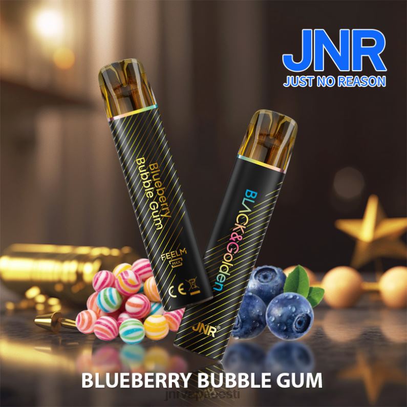 JNR Vape Tallinn - jnr must & gloden mustika närimiskumm HLN2X273