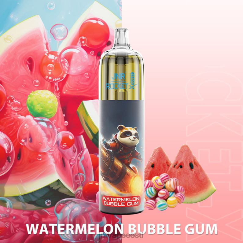 JNR Vape Nicotine Content - jnr raket-x arbuusi närimiskumm HLN2X120