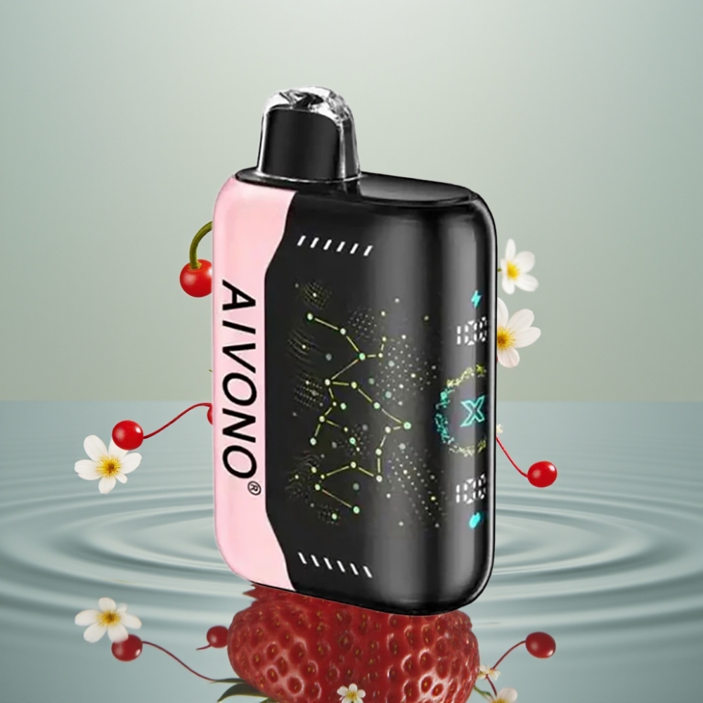 Aivono AIM BOOM 25000 Puffs 0-5% Nikotiin 28ml Maasik B Pop
