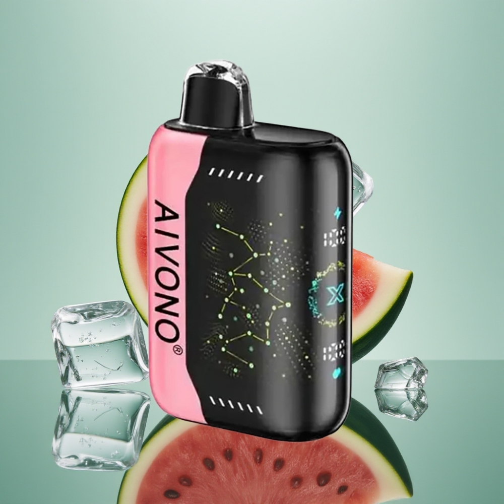 Aivono Aim Boom 25000 Puffs 28ml 650mAh 1.2 ohm Vesimelonijää