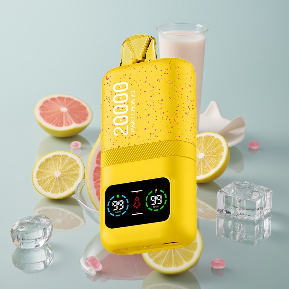 Aivono AIM MAGIC 20000 Puhangut Roosa sidruni jää 26ml 5% Nikotiin