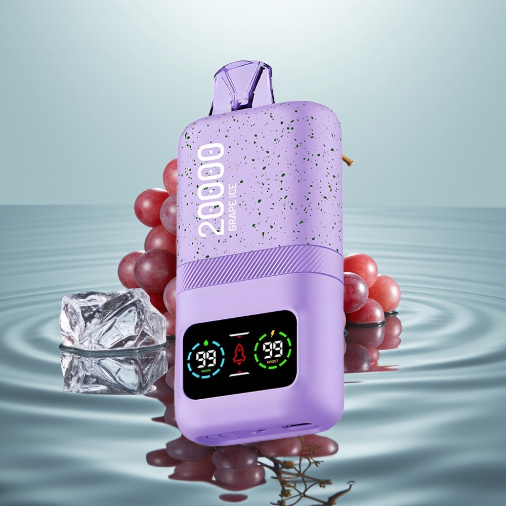 Aivono AIM MAGIC 20000 Puhangut Viinamarja Jää 26ml Dual Mesh