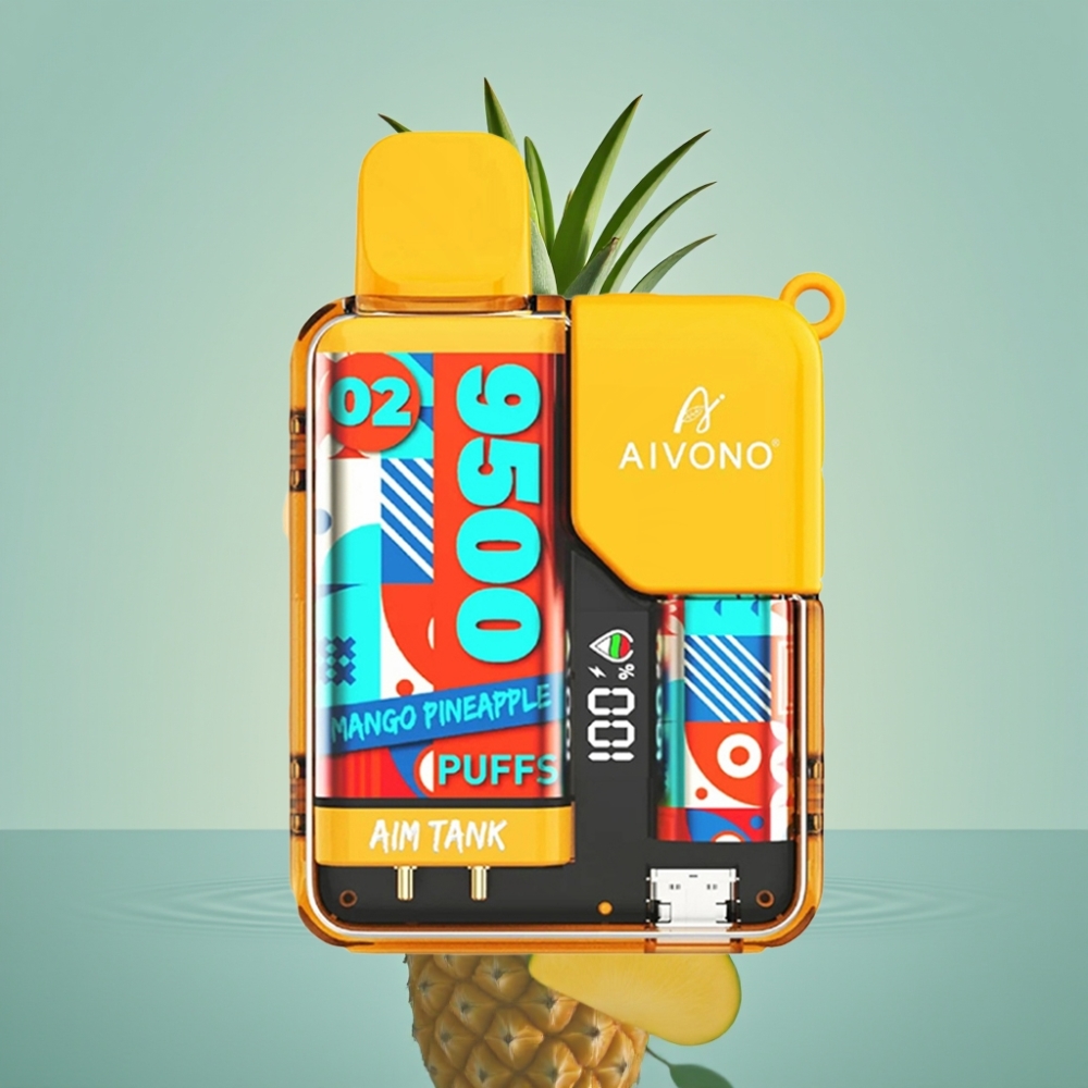 Aivono AIM-TANK 9500 Suts Mango-Ananas 18ml 650mAh LCD