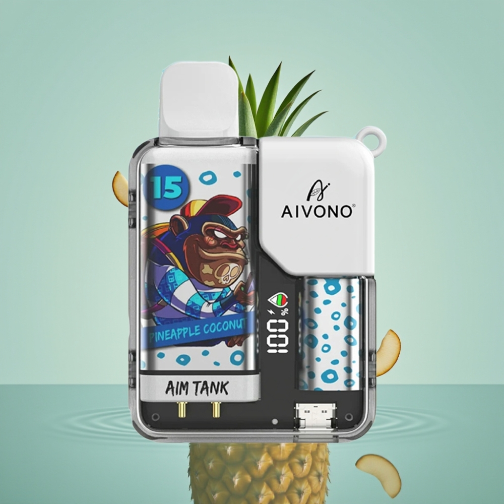 Aivono AIM-TANK 9500 Sutsud 18ml 650mAh Ananass-Kookos