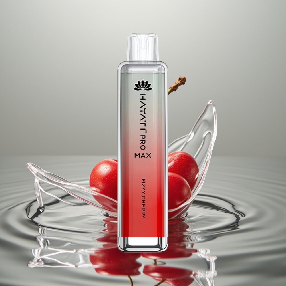 Hayati Pro Max 4000 Heitingud Disposable Vape Vahva Kirsiga