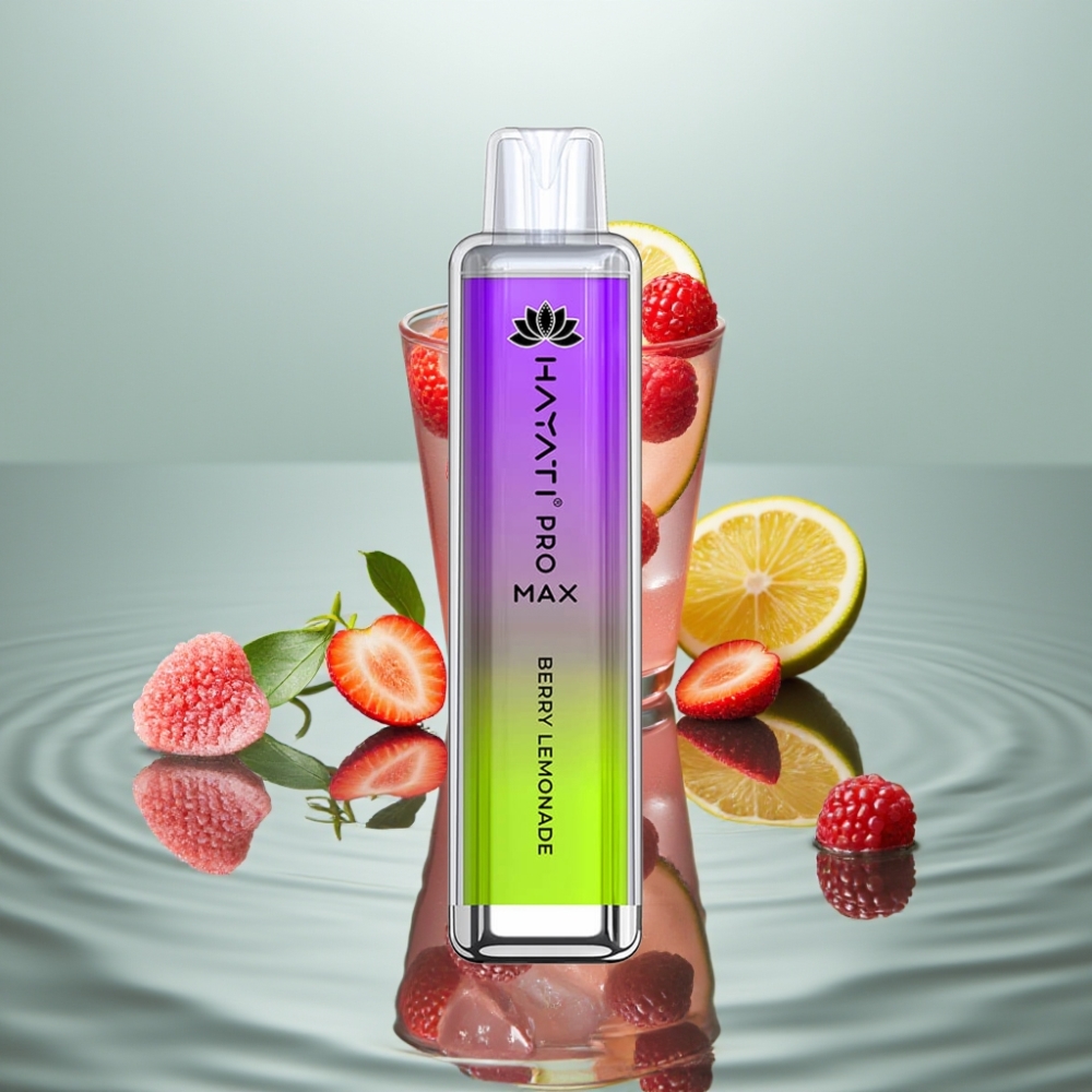Hayati Pro Max 4000 Lööki Disposabel Vape Marja-Limonäädi