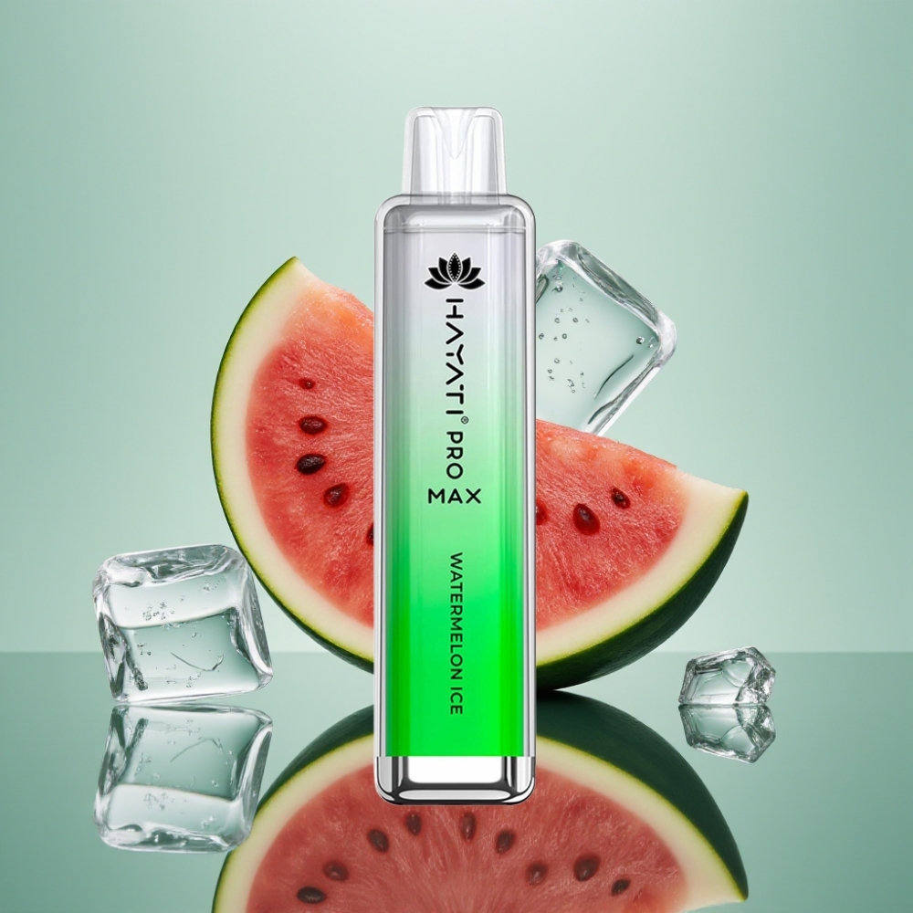 Hayati Pro Max 4000 Mahutavusega Vesimelonijää Disposable Vape