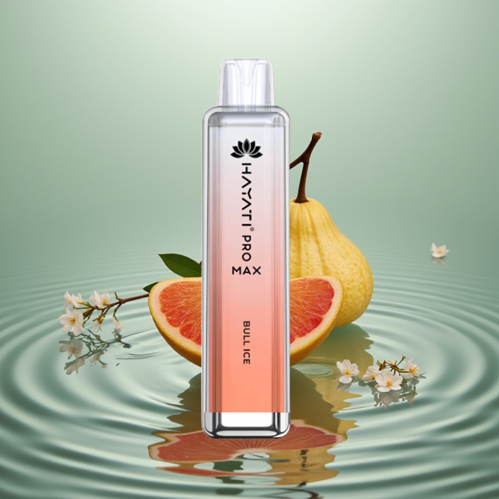 Hayati Pro Max 4000 Puffs Disposabel Vape Bulli Jää (1400mAh, 2ml/10ml)