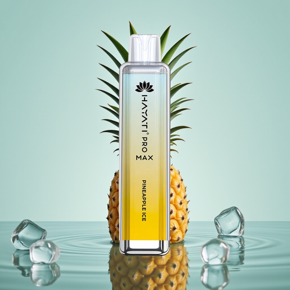 Hayati Pro Max 4000 Puffs Disposable Vape Ananass Jää