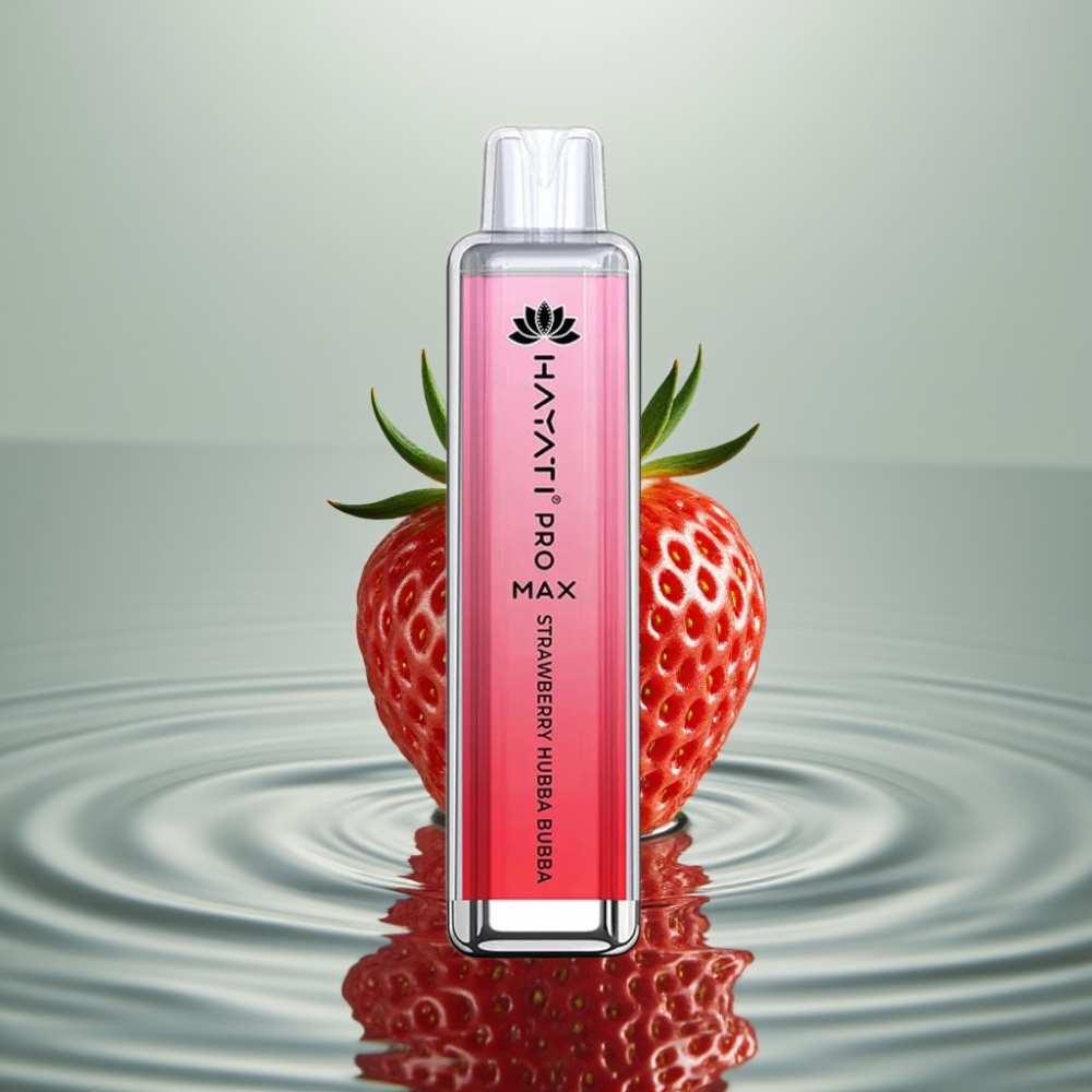 Hayati Pro Max 4000 Puhangut Lahtiselt Suitsetatav Aparaat Maasik Hubba Bubba