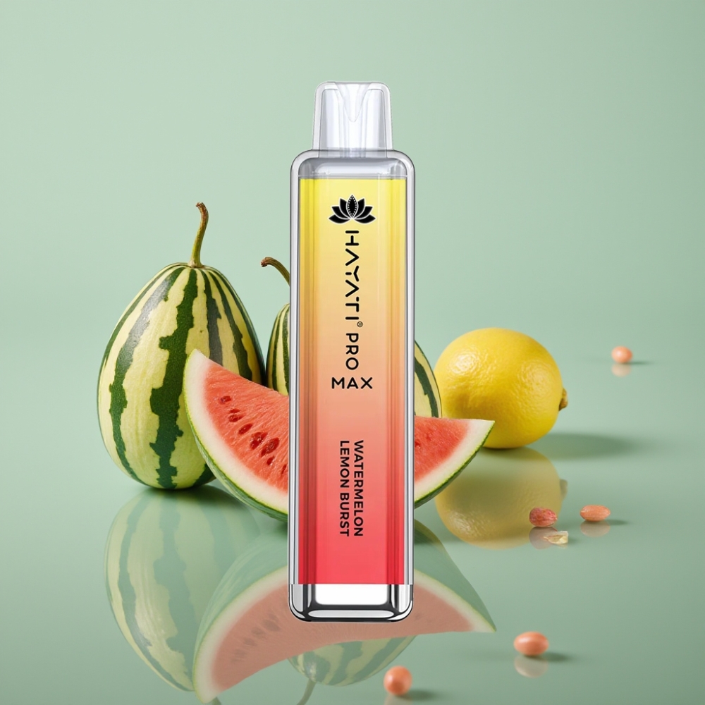 Hayati Pro Max 4000 Puhu Disposable Vape Vesimelon Sidrunipurske