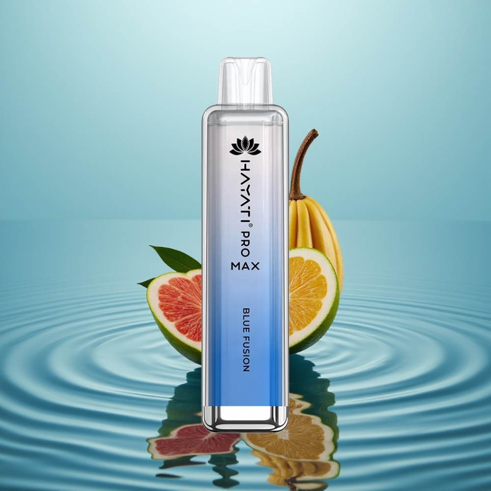 Hayati Pro Max 4000 Sõnge Ühekordne Vape Sinine Fuusio 1400mAh