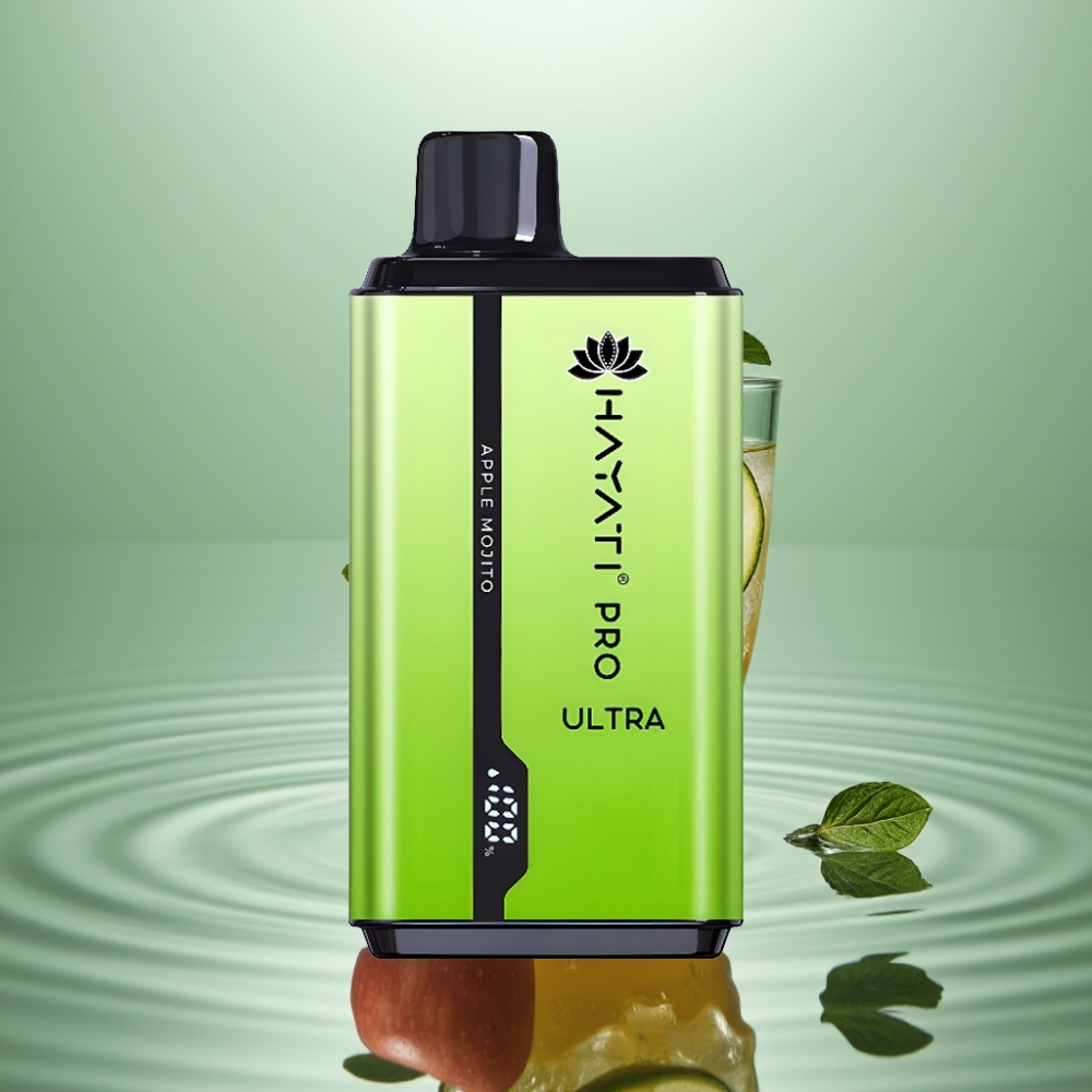Hayati Pro Ultra 15000 Puffs 850mAh 24ml 2% ÕunMojito