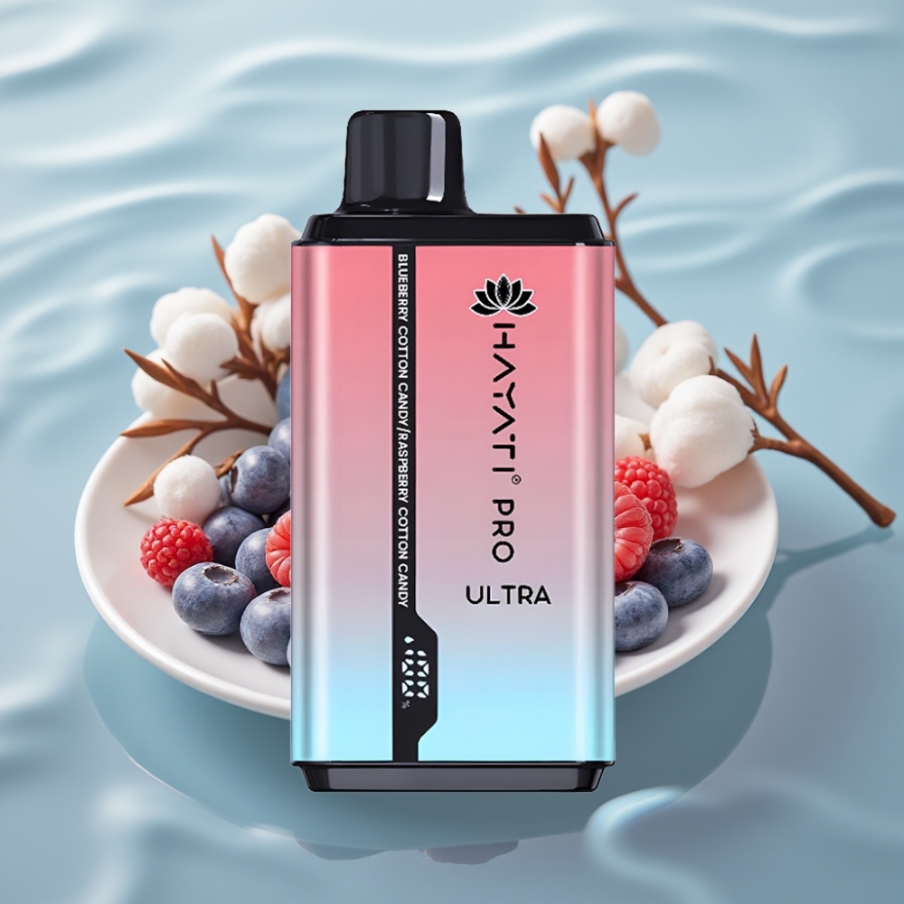 Hayati Pro Ultra 15000 Puffs 850mAh 2×12ml 2% Mustikas Puuviljakomm Vaarikas Puuviljakomm