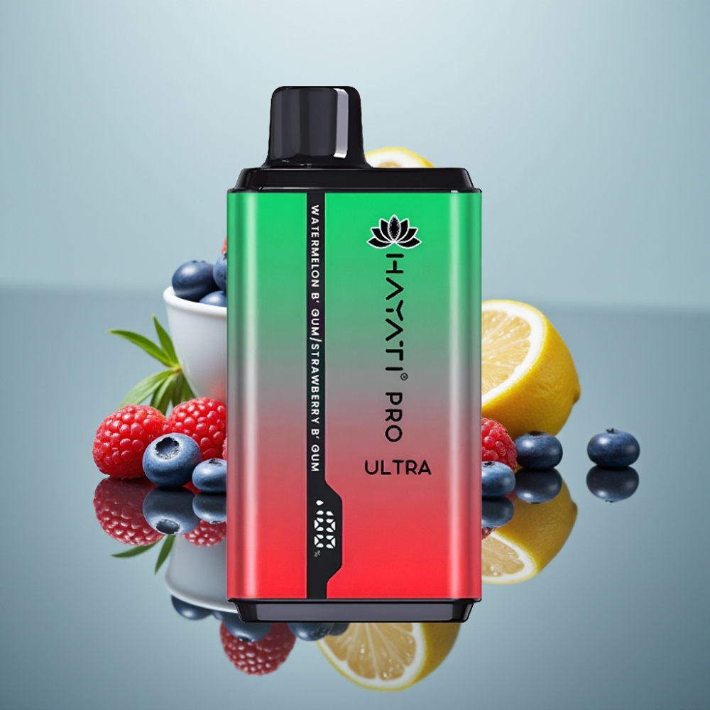 Hayati Pro Ultra 15000 Sõmud (2×12ml, 2%, Mustikas Vaarikas Kirss Sidrun)