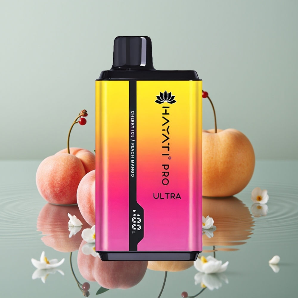 Hayati Pro Ultra 15000 Sõnge 850mAh 2×12ml Kirss-Jää-Virsik-Mango