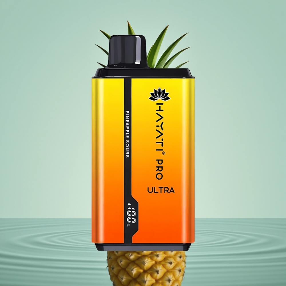 Hayati Pro Ultra 15000 Sutsud Ananass-hapu, 850mAh, 2×12ml