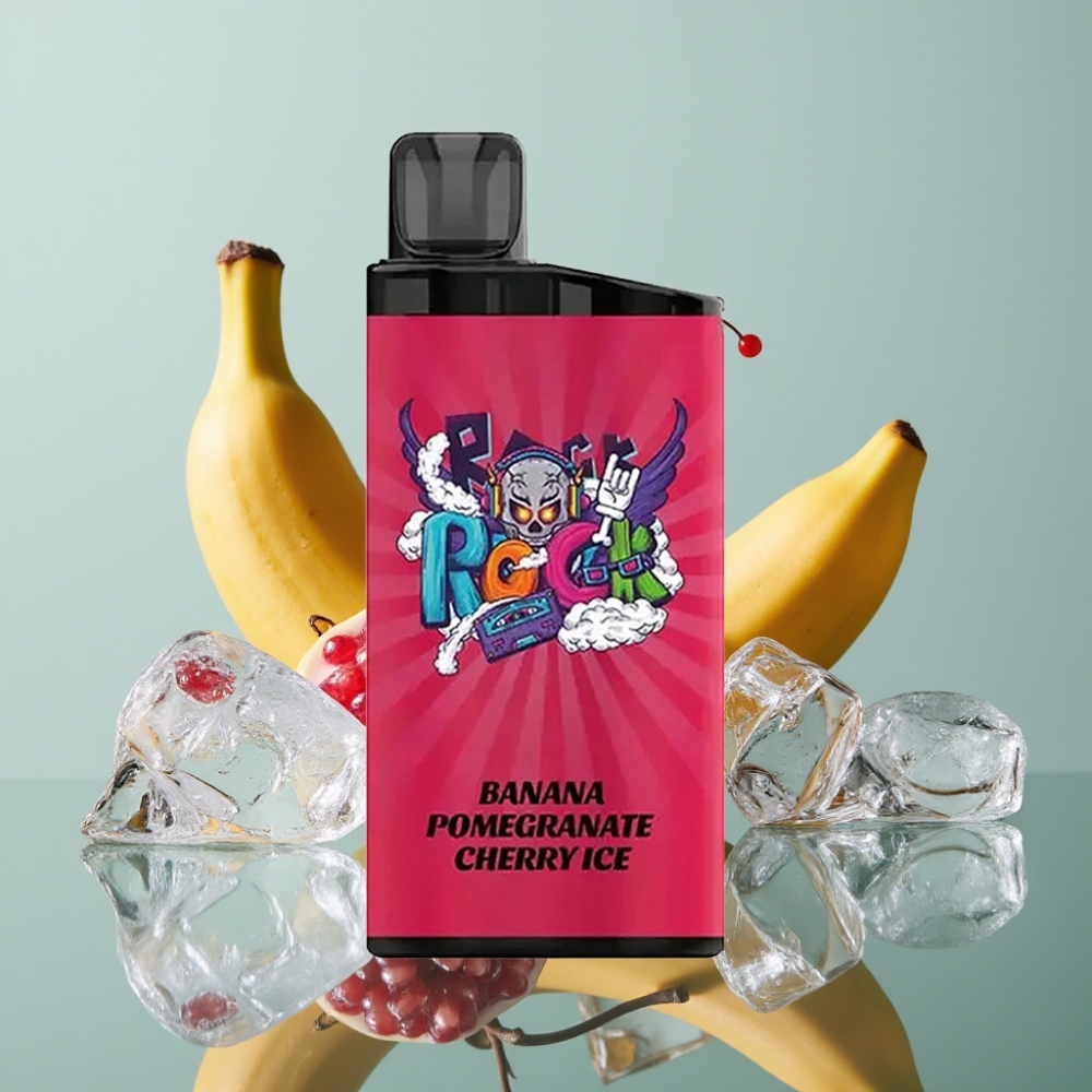 IGET Bar 3500 Puffs 1400 mAh Banaan Granaatõun Kirsijää