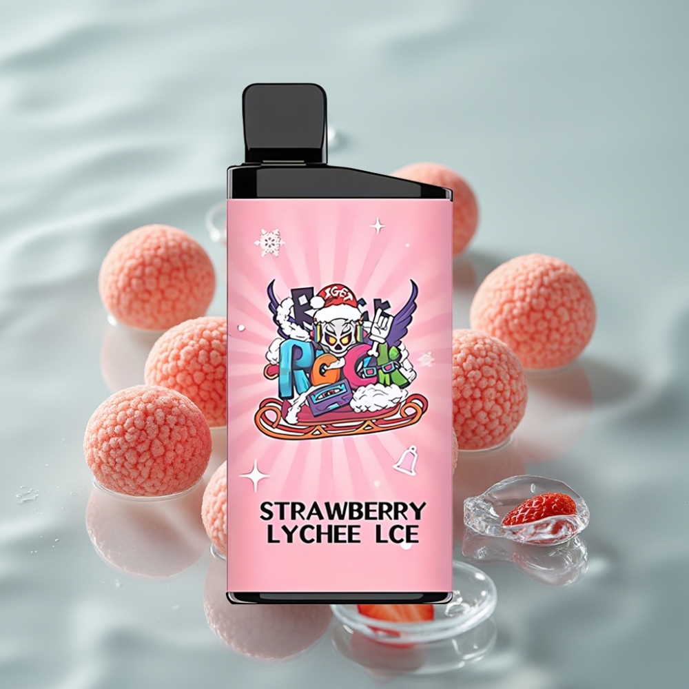 IGET Bar 3500 Puffs 1400mAh Maasikas-Litsi Jää