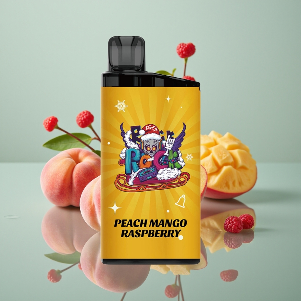 IGET Bar 3500 Puhangut Virsik-Mango-Vaarikas 1400mAh