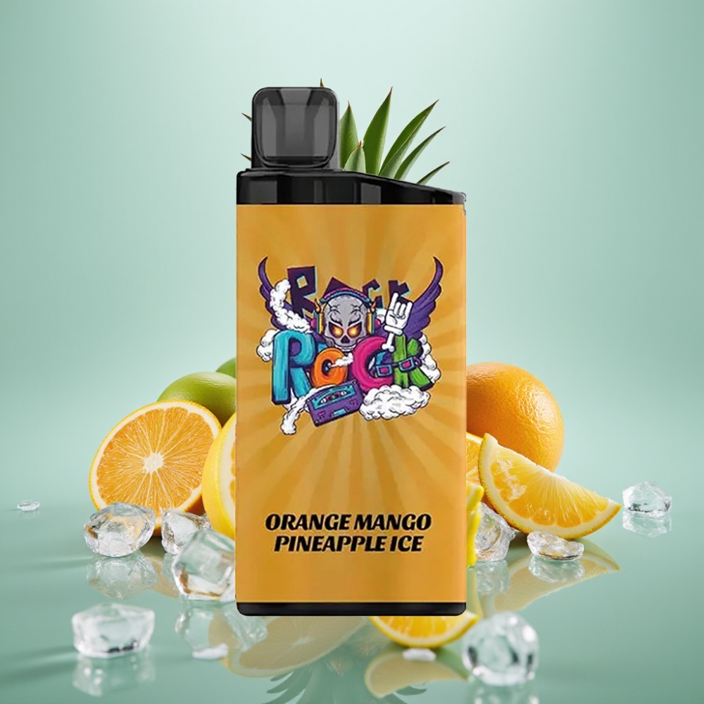 IGET Bar 3500 Tõmmet 1,2 Ohm Mesh 1400 mAh Apelsin-Mango-Ananass Jää