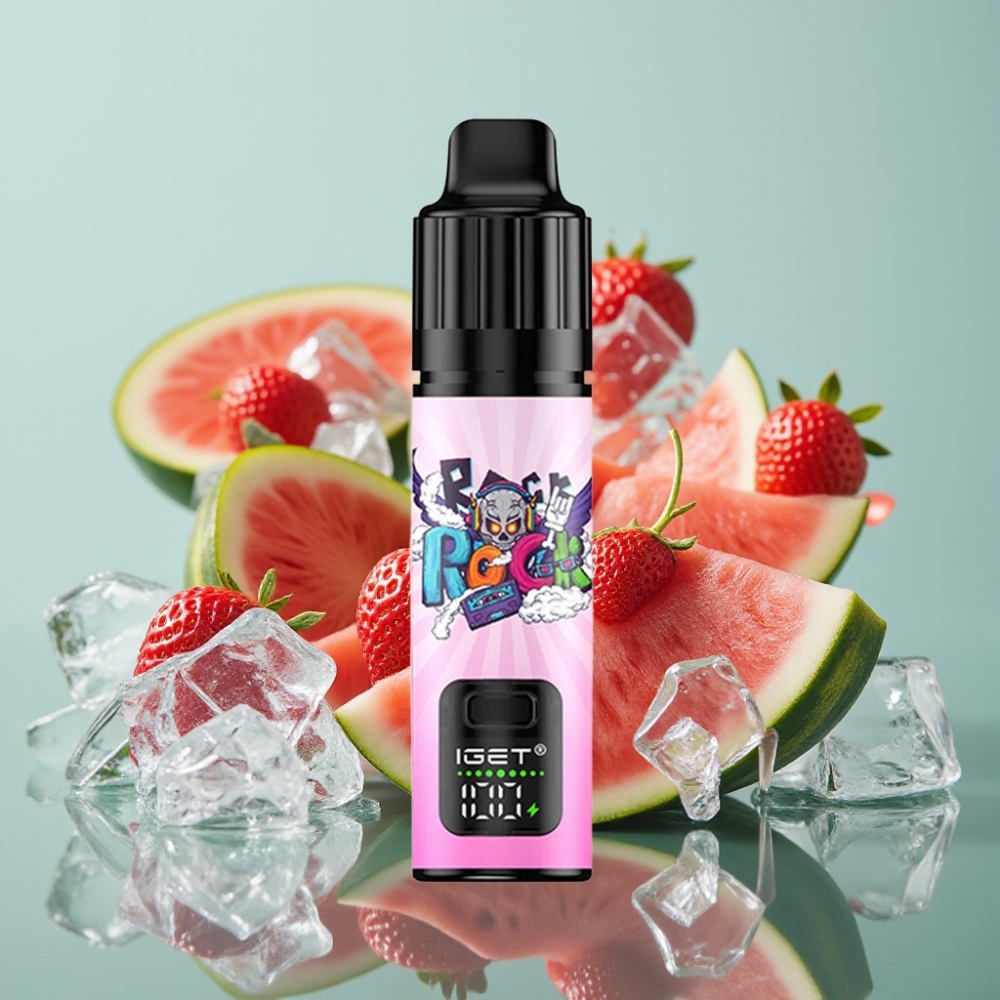 IGET BAR PLUS S3 POD 10000 Puffi (Maasikas-Arbuusi Jää, 5%, 18ml)