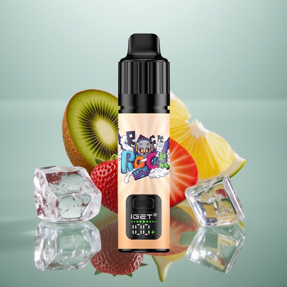 IGET BAR PLUS S3 POD 10000 Puffs 18 ml 5% Maasikas-Kiivi Jää