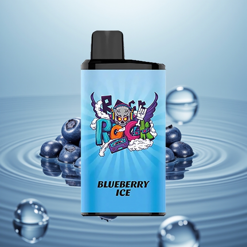 IGET Bar Pro 10000 Puffs 2000 mAh 1.2 Ohm Mustikas Ja Jää