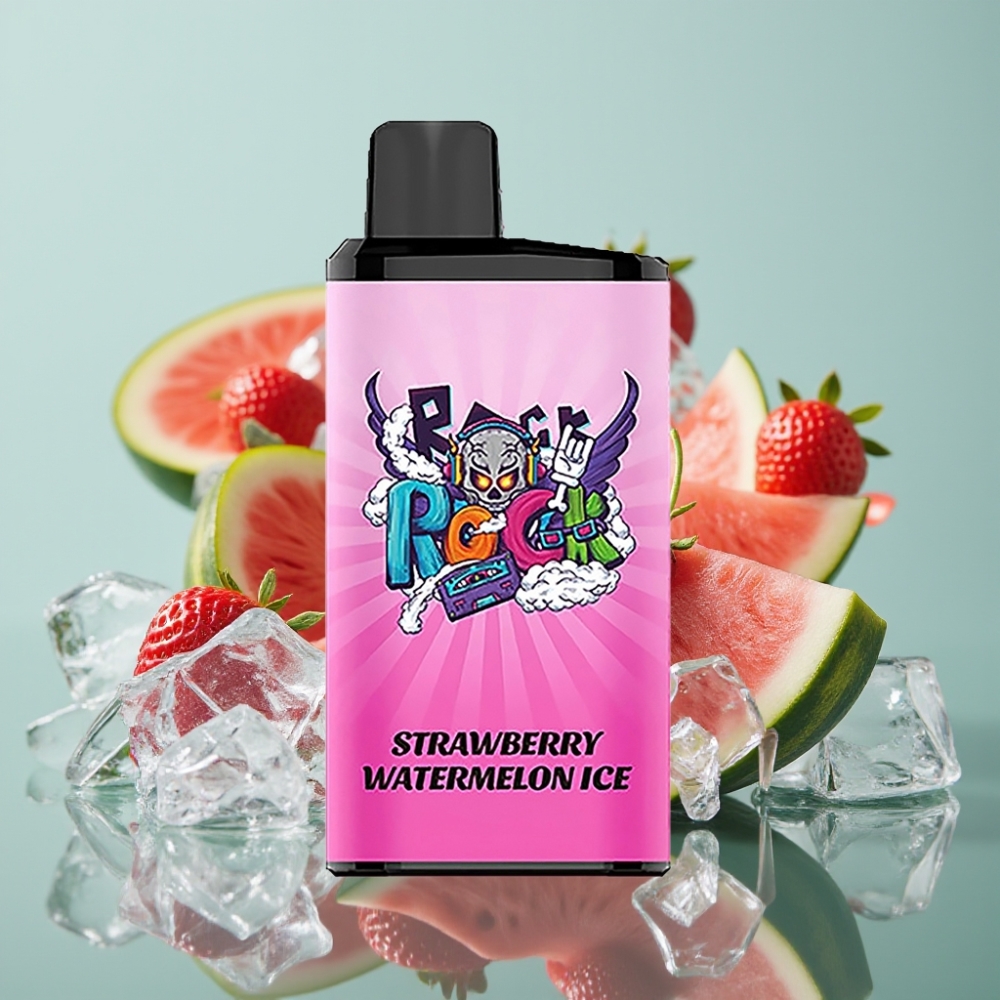 IGET Bar Pro 10000 Puffs 2000 mAh Maasikas-Arbuusijää 1,2 Ohm Mesh