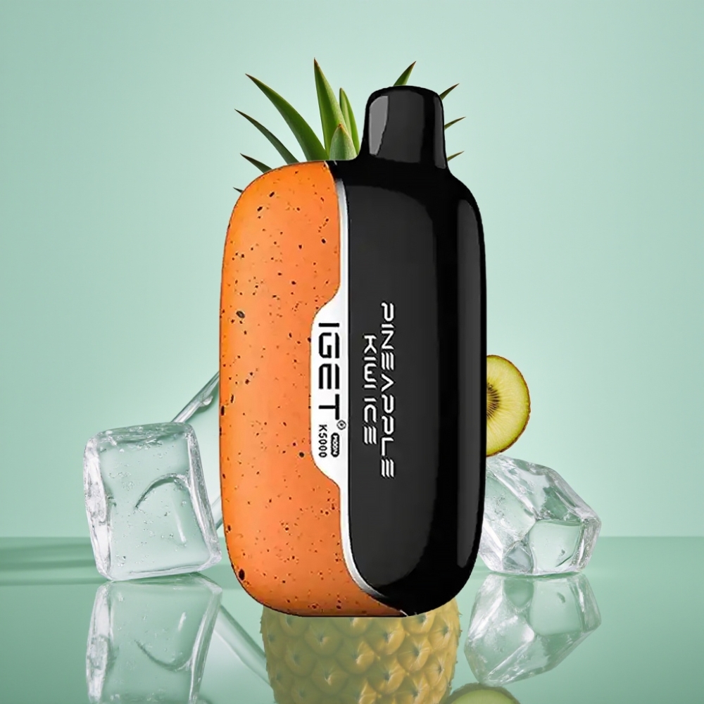 IGET Moon K5000 5000 Suuteki Ananass Kiivi Jää PC 1.35 Ohm