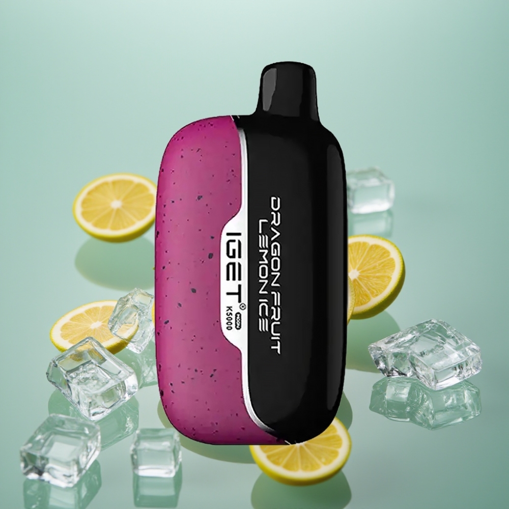 IGET Moon K5000 5000 Tõmmet Draakonvilja Sidruni Jää