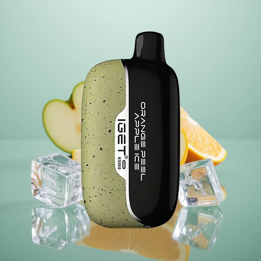 IGET Moon K5000 Puhud Apelsinikoore Õun Jää 5000 Puhud 1.35 Ohm