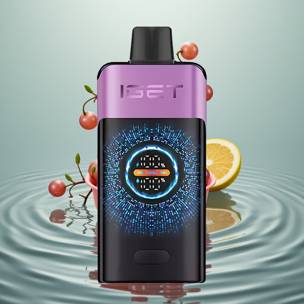 IGET ONE 12000 Puffide Disposable Vape Chupa Chups Viinamari 2700mAh Suur Ekraan