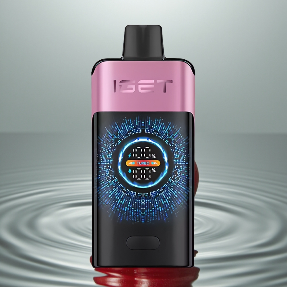 IGET ONE 12000 Puffs Kirsikmonster 2700mAh Dual Mesh Screen