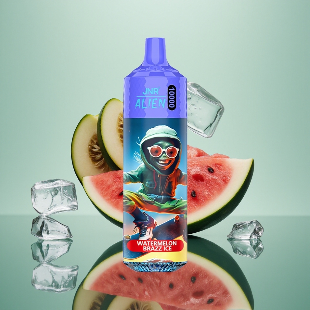 JNR Alien 10000 Põhku 850mAh 20ml Vesimeloni Brazz Jää