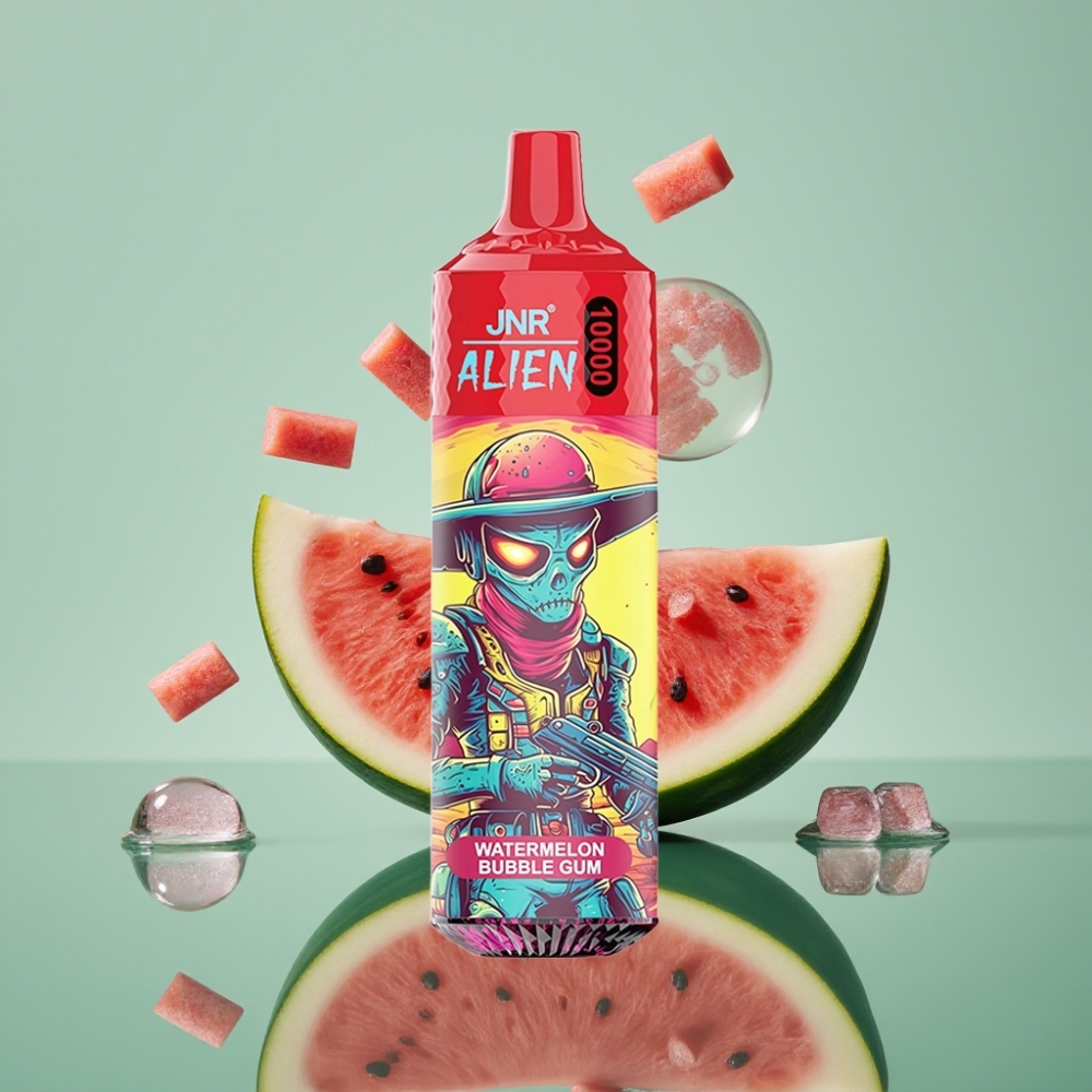 JNR Alien 10000 Põhud 850mAh 20ml Vesimeloni Mullikommi