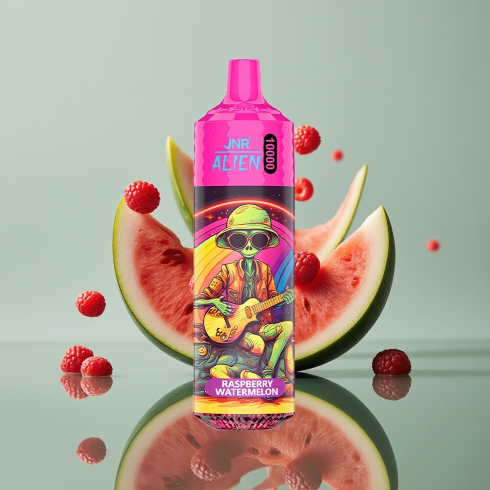 JNR Alien 10000 Põlveid 850mAh Vaarikas-Arbuus RGB