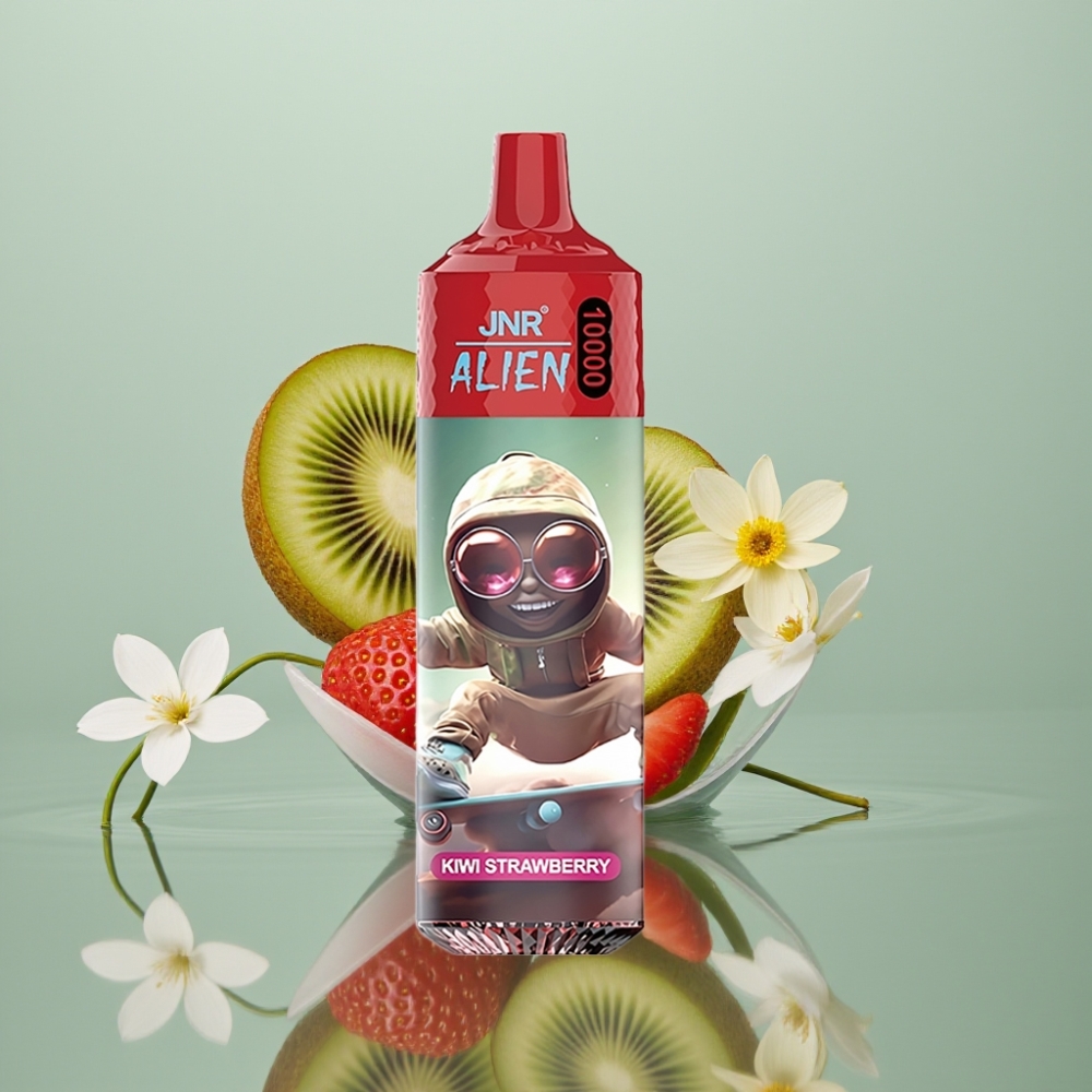 JNR Alien 10000 Puffs 850mAh 20ml Kivi-Maasikas