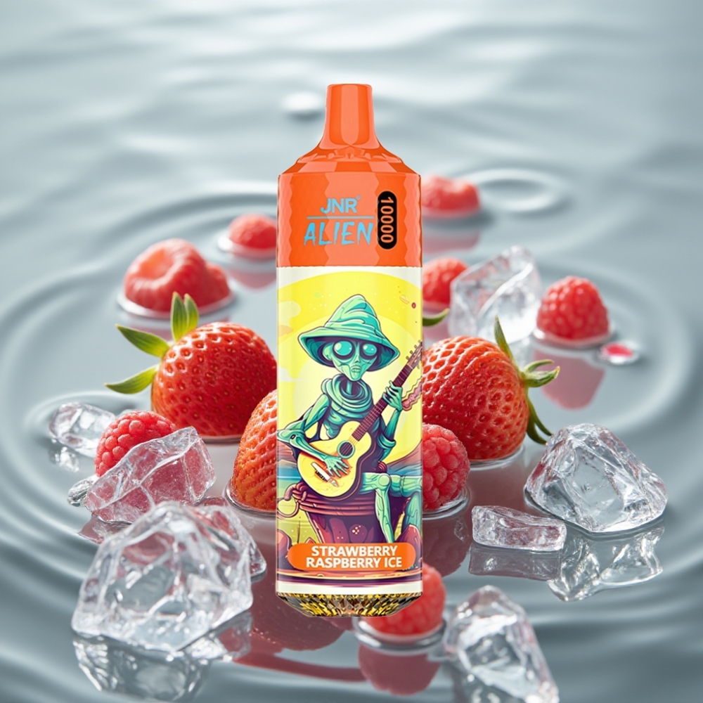 JNR Alien 10000 Puffs 850mAh Maasik-Vaarik Jää