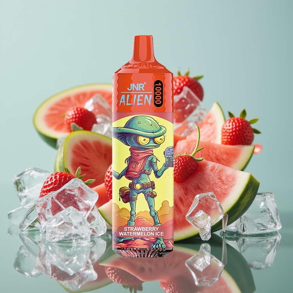 JNR Alien 10000 Sõud (850mAh, 20ml) Maasikas-Arbuus-Jää