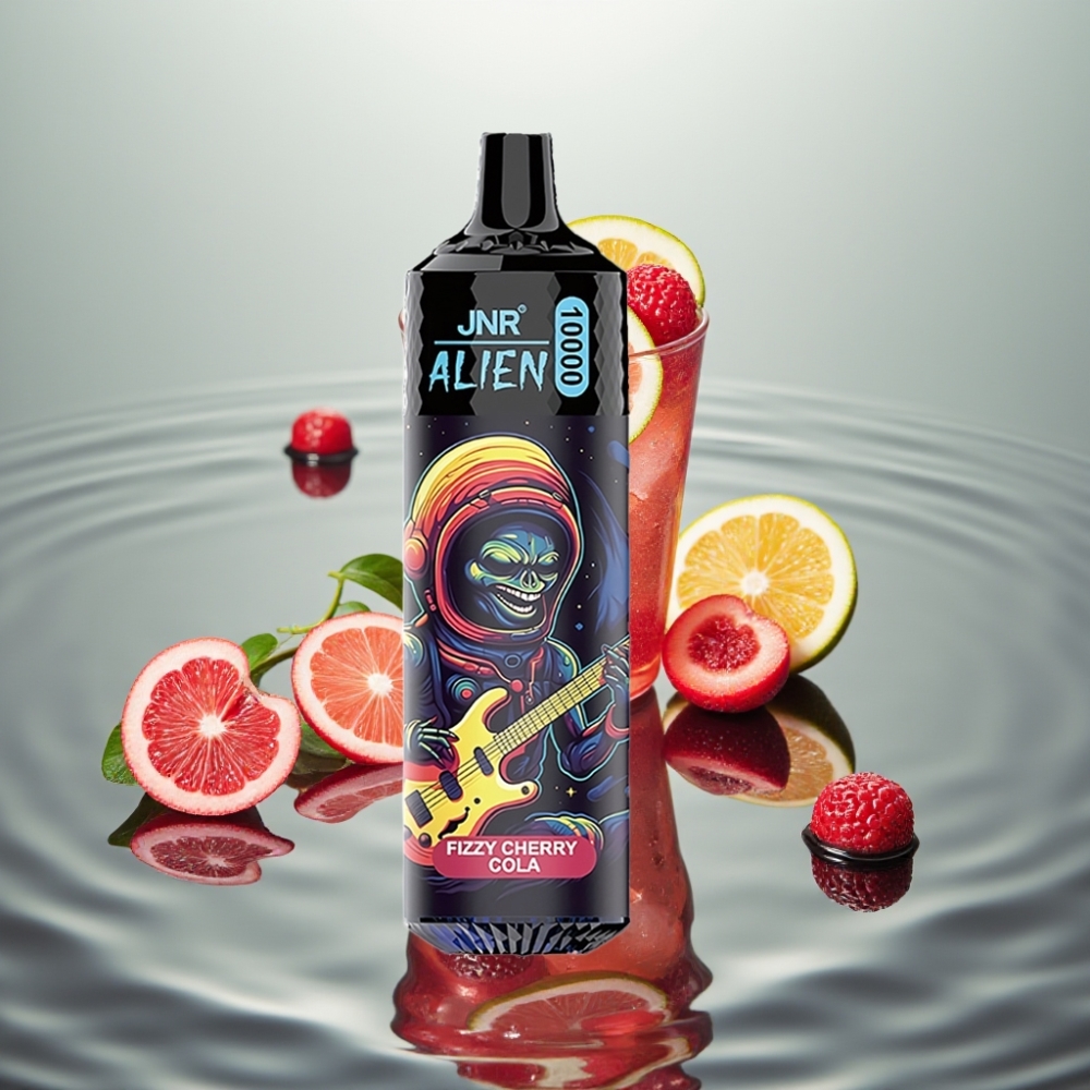 JNR Alien 10000 Sõud (850mAh, 20ml, Tüüp-C, Fizz Punane Cola)