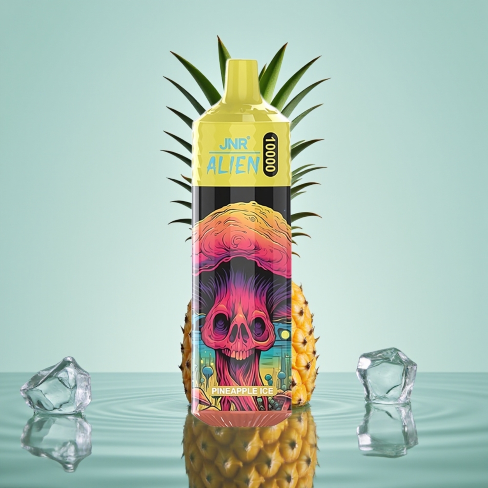 JNR Alien 10000 Soodsad 850mAh 20ml Ananass-jää