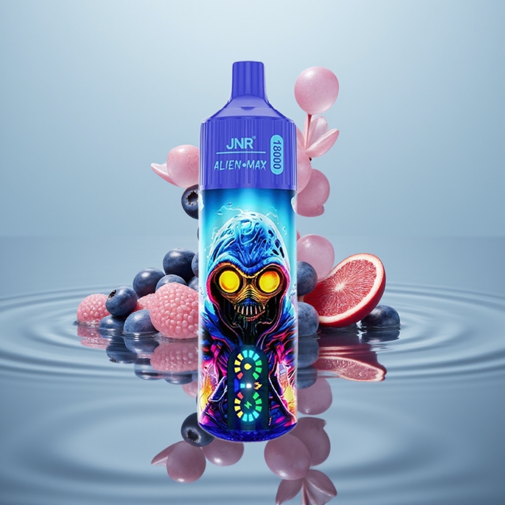 JNR Alien Max 18000 Puffs Dual Mesh Sinine Moorpea Kummi 28ml