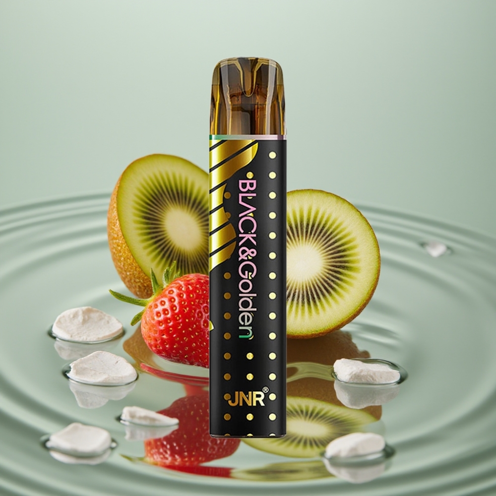 JNR Black&Golden 800 Puffs 2% Maasik-Kiivi