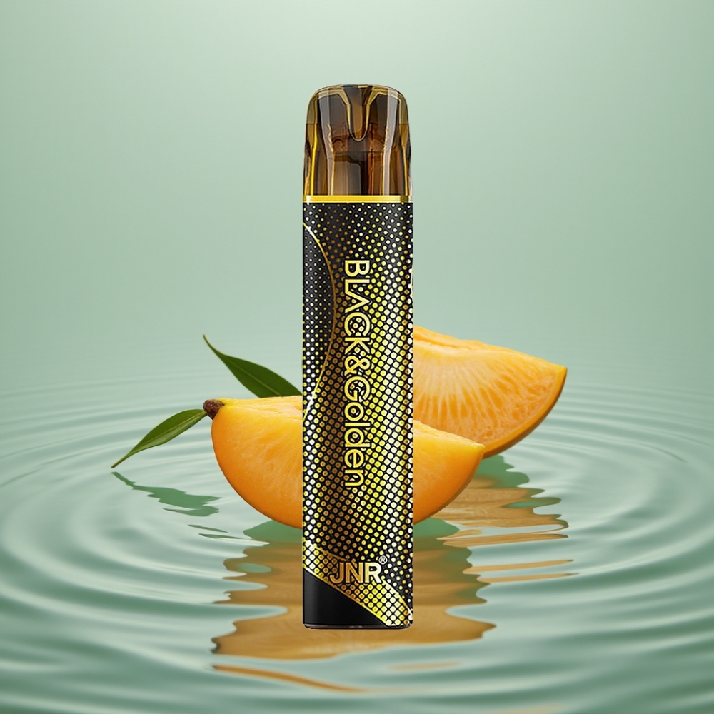 JNR Black&Golden 800 Puffs 2% Nikotiini Kolmik-Mango