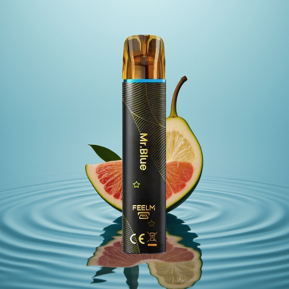 JNR Black&Golden 800 Puffs 550mAh 2ml Hr Blue