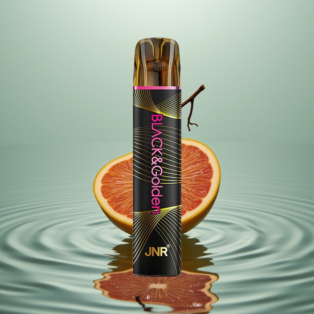 JNR Black&Golden 800 Puffs 550mAh 2ml Leedi-tapja